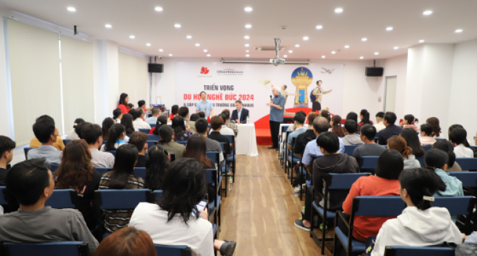 Erfolgreicher Empfang der Vertreterin der Schule Oberlinhaus und Workshop “Perspektiven der Ausbildung in Deutschland 2024”