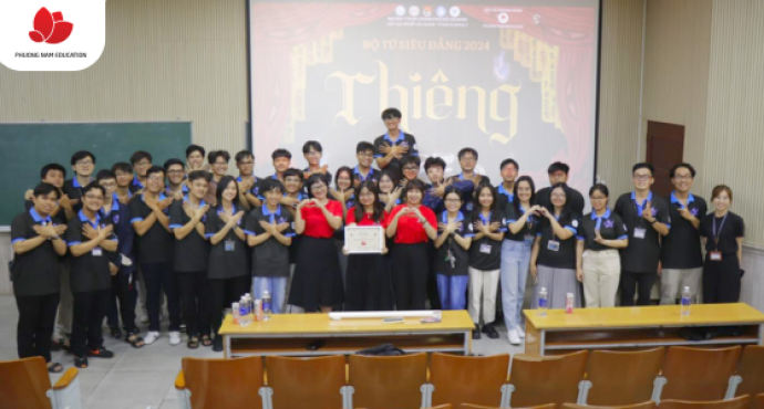 Phuong Nam Education – Diamant-Sponsor des Wettbewerbs “Bộ Tứ Siêu Đẳng 2024”, organisiert vom Club “Bồ câu xanh – Medizinische Bibliothek” der Universität für Medizin und Pharmazie in Ho Chi Minh Stadt